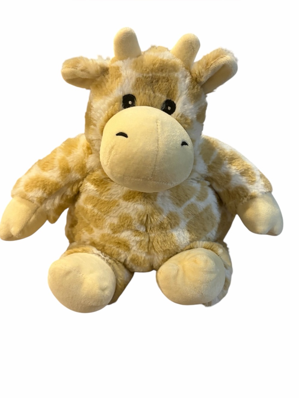 Warm & Cozy Plush Giraffe Stuffed Animal - Soft Yellow Kids Toy
